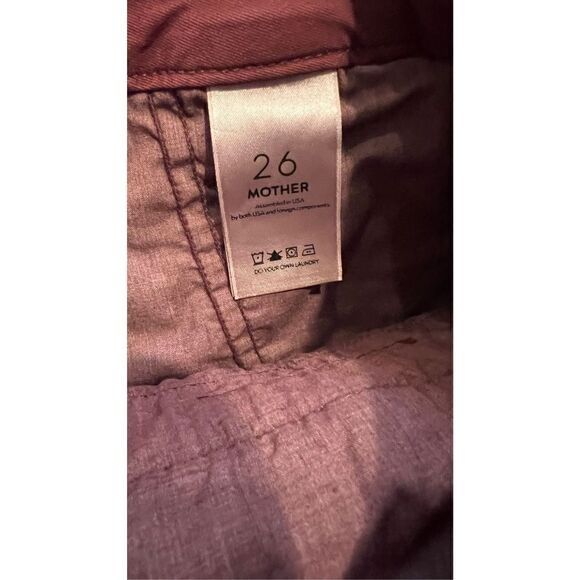 MOTHER THE SHAKER PREP HIGH WAISTED CROP CHINOS SIZE 26 NEW TAGS - Picture 13 of 16